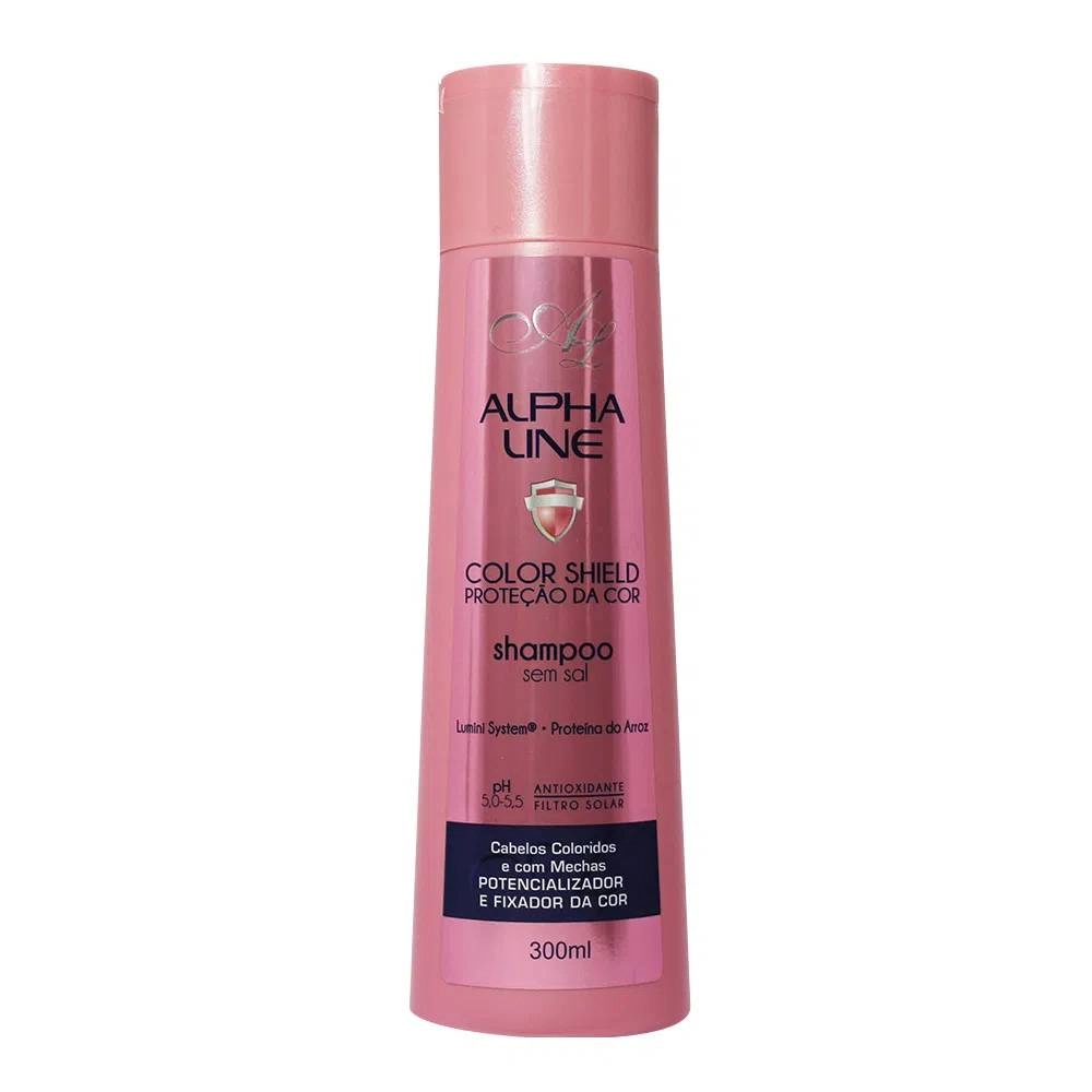 Shampoo Color Shield Proteção Da Cor Alpha Line 250Ml