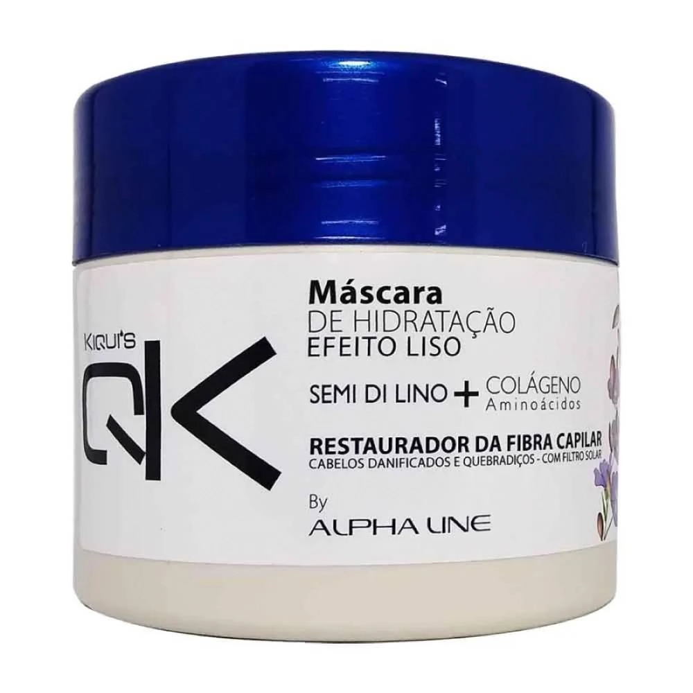 Creme/mascara Tratamento Alphaline Kiquis Danificados 350g