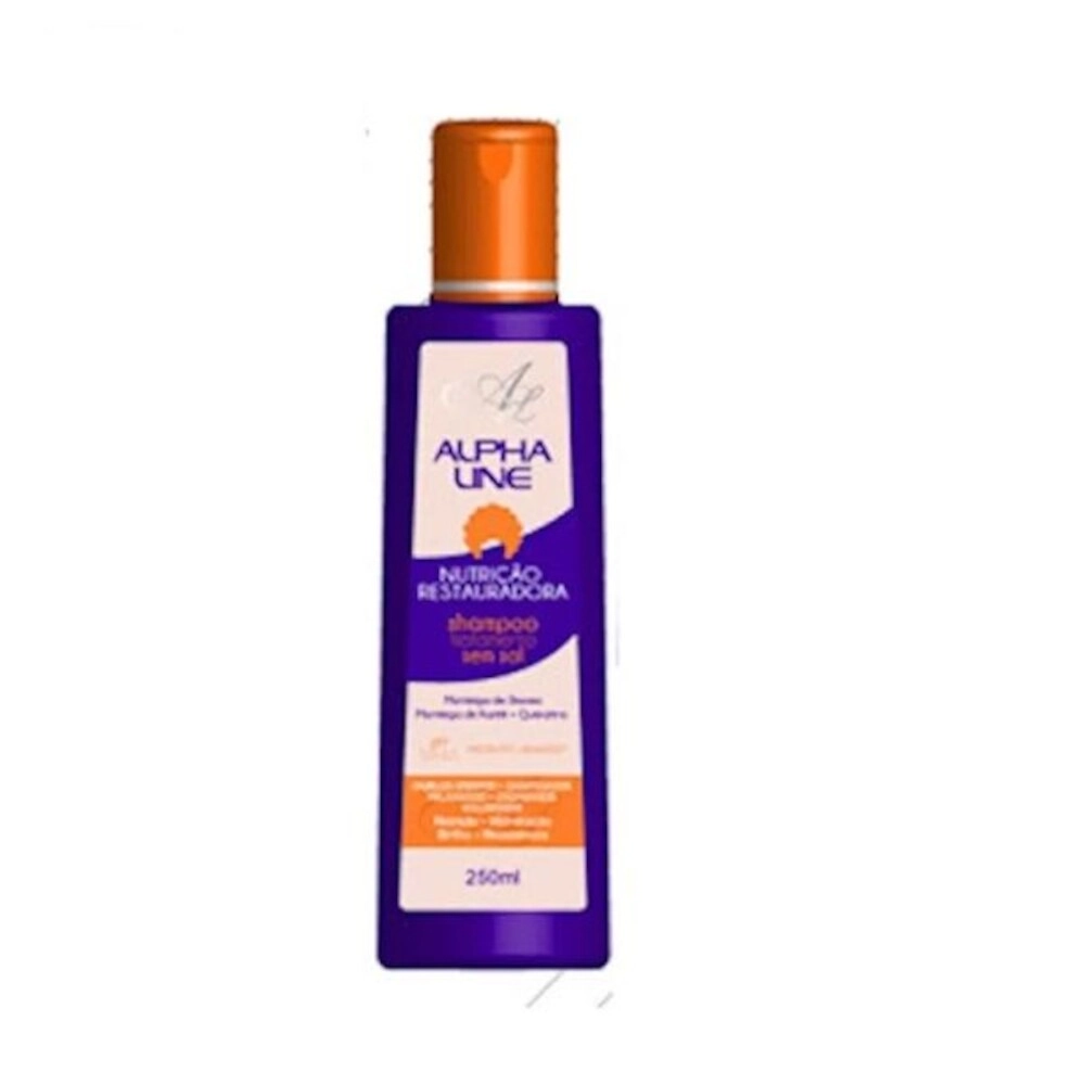 Shampoo Nutrição Restauradora Alpha Line 300Ml