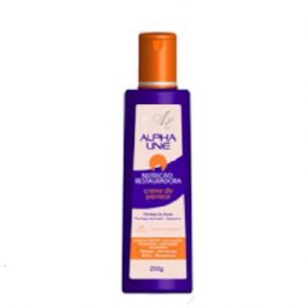 Creme De Pentear Nutrição Restauradora Alpha Line 250G
