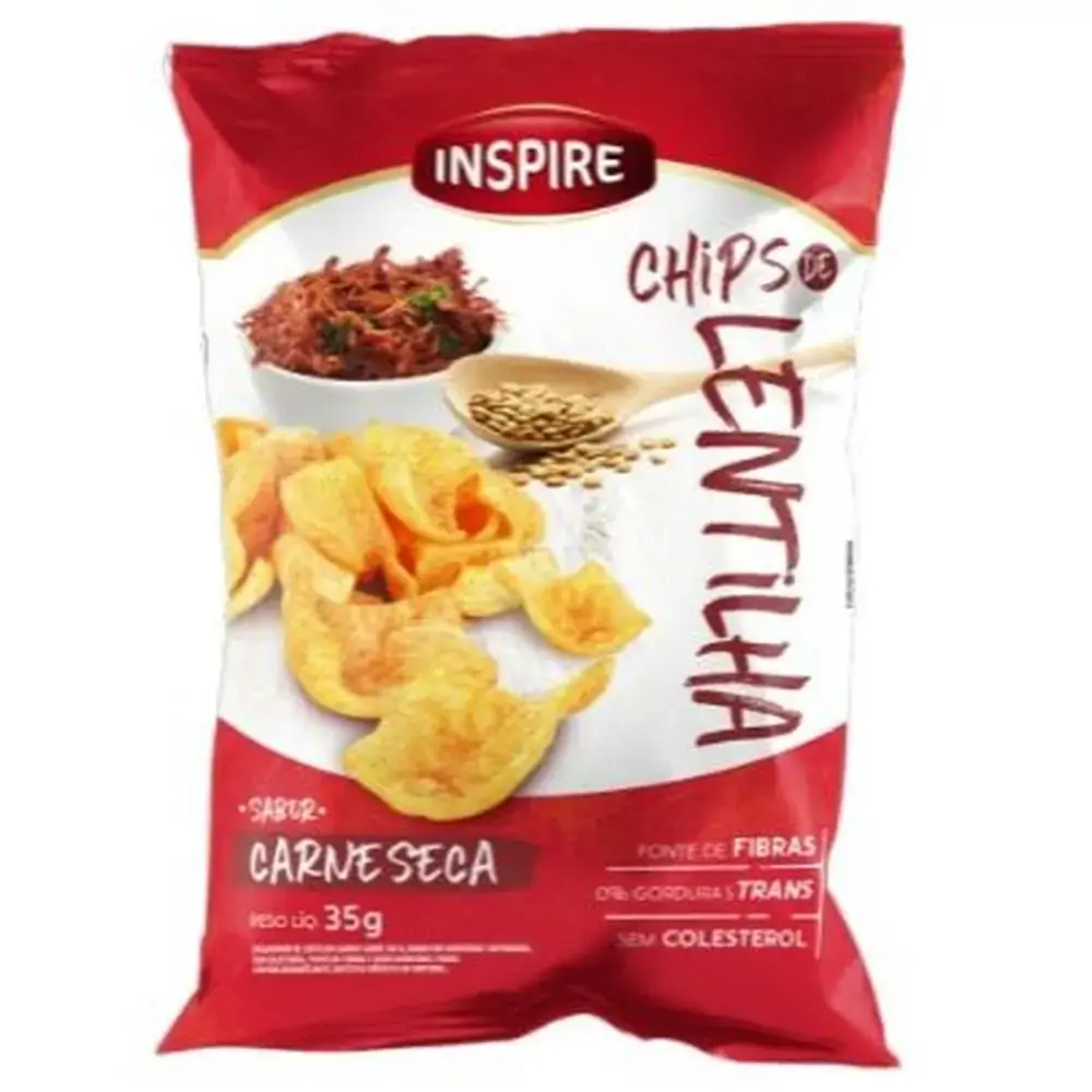 Snack Lentilha Carne Seca 35 G