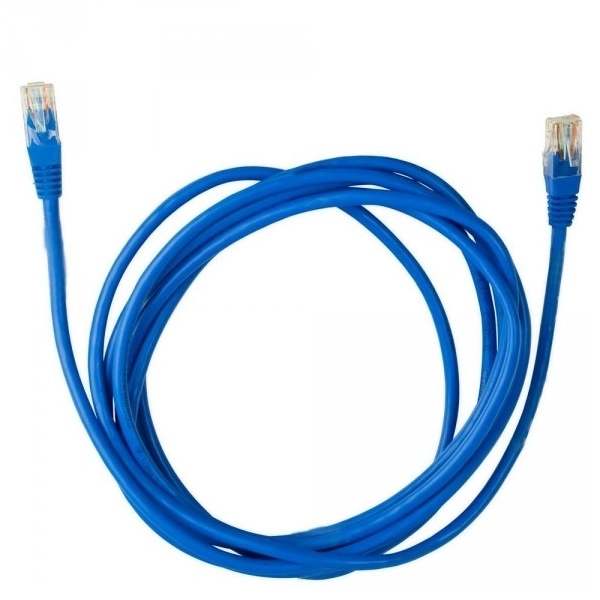 Cabo De Rede Cat.5e 2.5m Pc-ethu25bl Azul Patch Cord Plus Cable