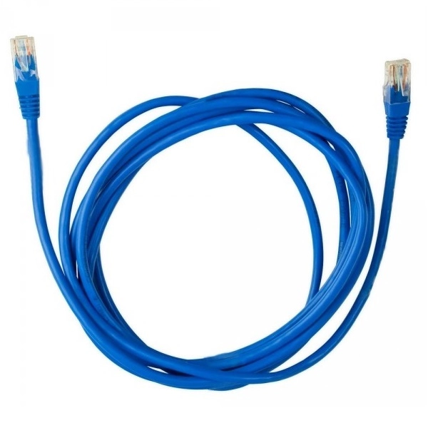 Cabo De Rede Cat.5e 5m Pc-ethu50bl Azul Patch Cord Plus Cable