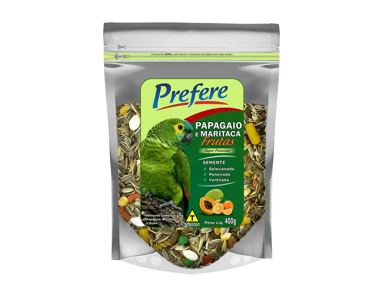 Prefere Alimento Papagaio