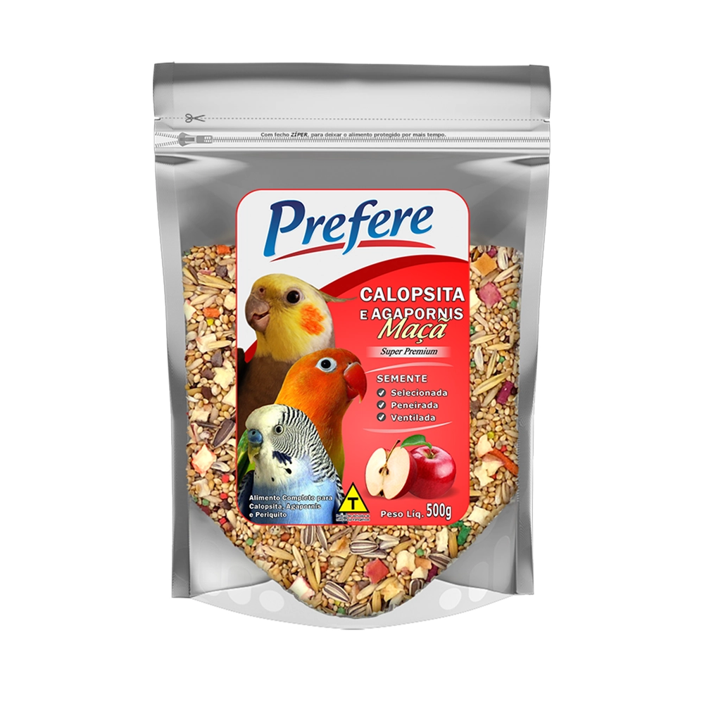 Prefere Mistura Calopsita Maca 500g