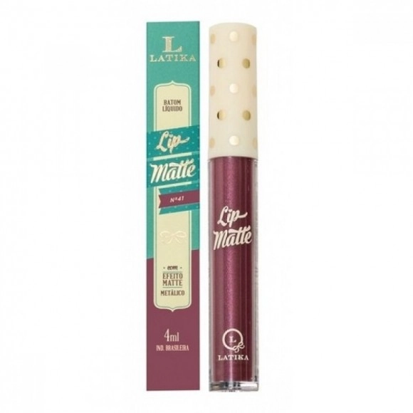 Latika Bt Liq Matte N.41 Rosa Metal