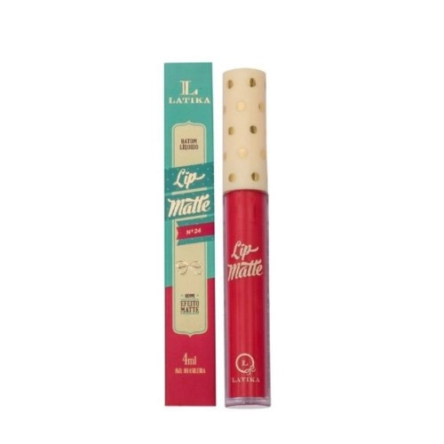 Latika Bt Liq Matte N.24 Vermelho