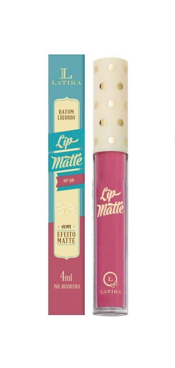 Lip Matte N06 Rosa Latika 4ml