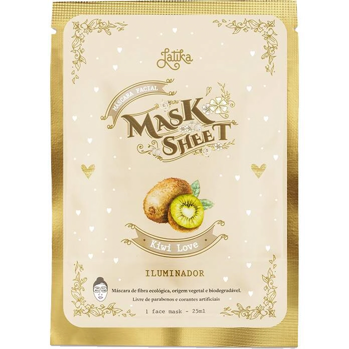Mascara Facial Sheet Kiwi Love Latika
