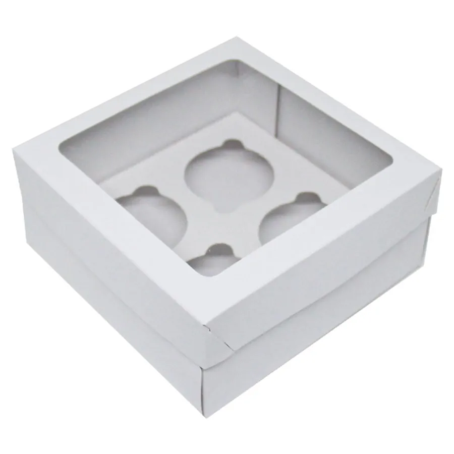 Cx N4 Mini Cupcake C/vis 13x13x6 C/10un Yinpack