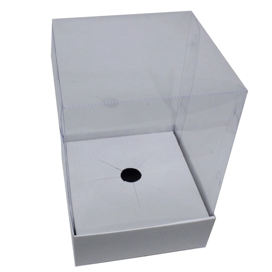 Cx Ovo Em Pe 500g Branco 14x14x20 C/5 Un Yinpack