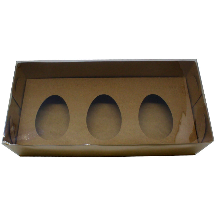 Cx 3 Ovos Colher Kraft 150g C.5 Yinpack