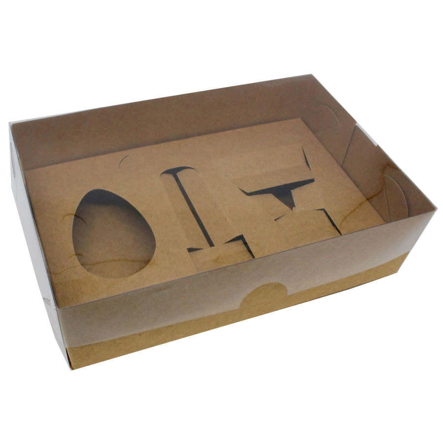 Cx Ovo Colher Kit Conf Kraft 50g C/5 Yinpack