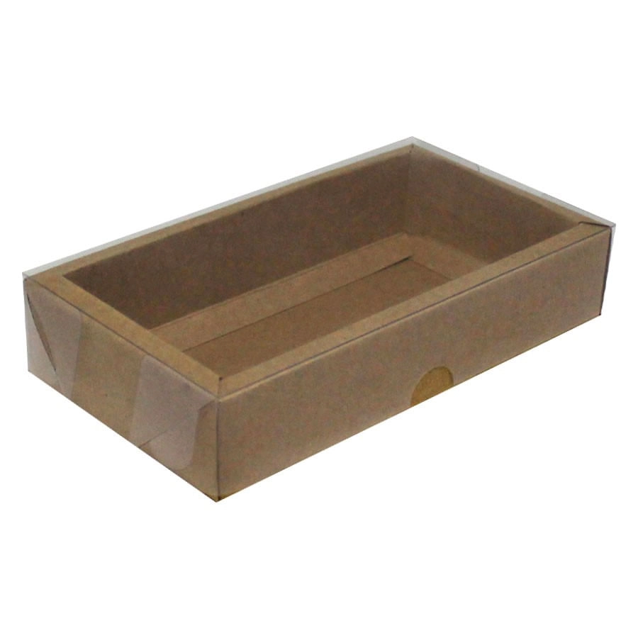 Cx Barra Choco Kraft 16x8x3,3 C/5 Yinpack