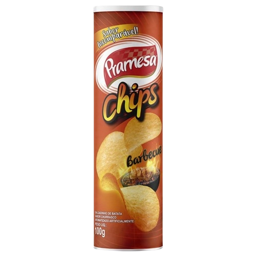Batata Chips Pramesa 120g Barbecue