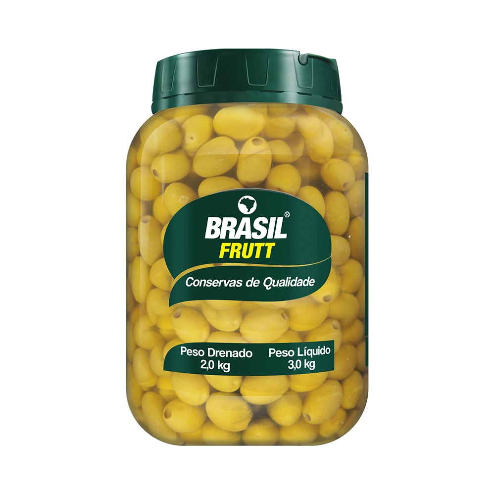 Azeitona Verde S/ Car Brasil Futt 2kg