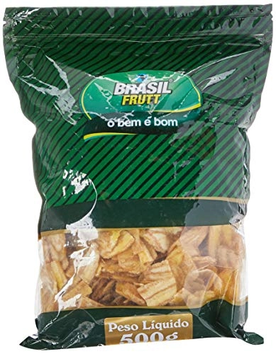 Banana Chips Doce Com Canela Brasil Frutt 500g