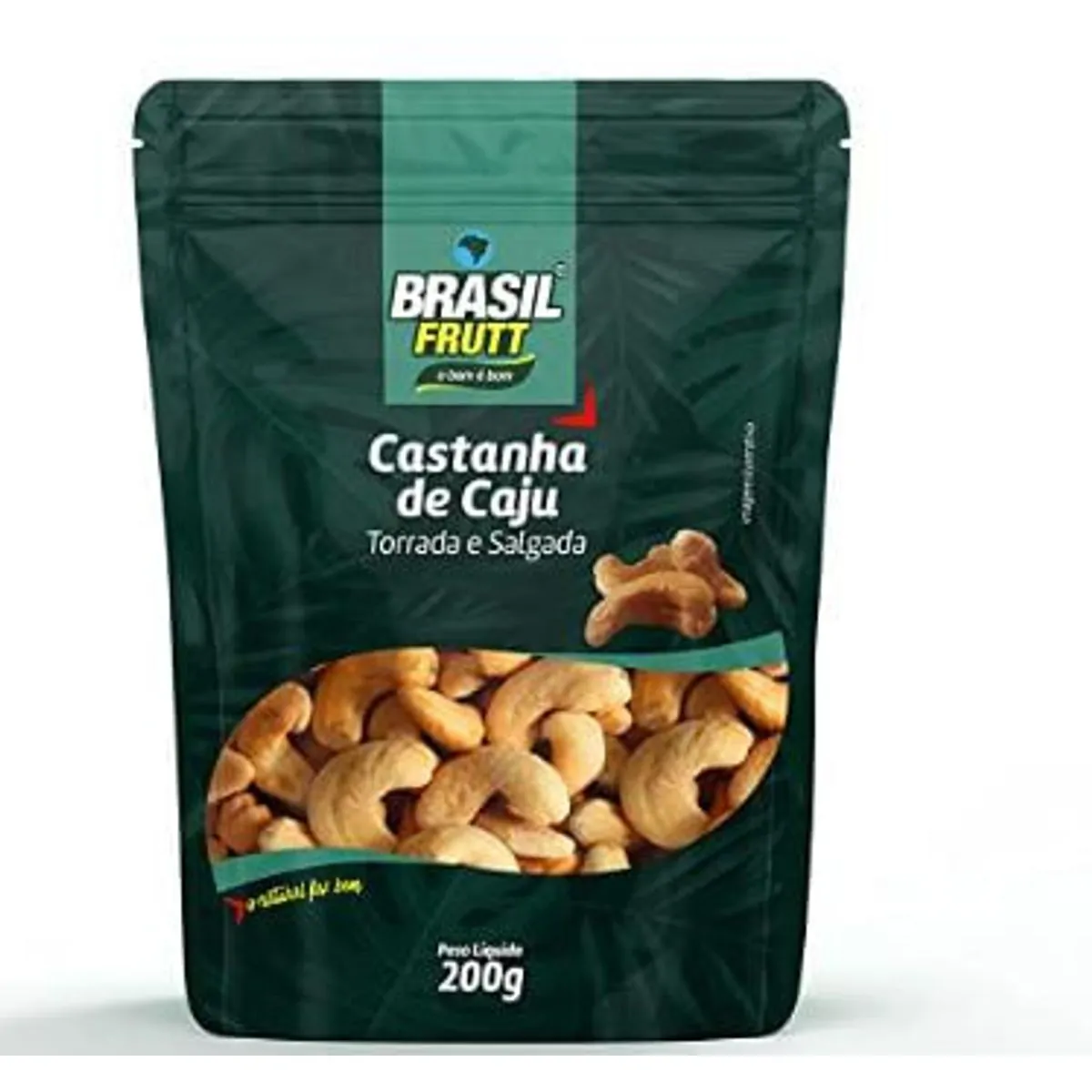 Castanha Caju Torr.salg.25 Pacts.c/200gr
