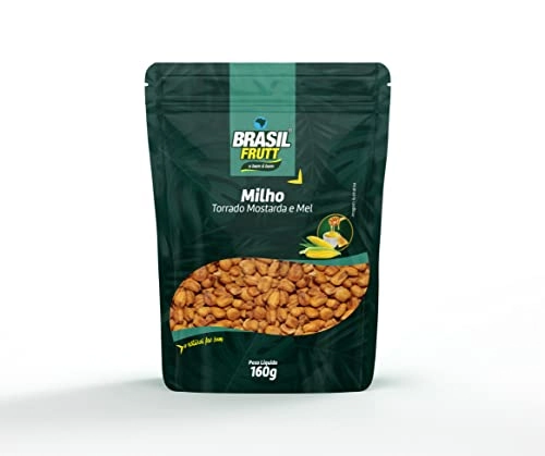 Milho Torrado Brasil Frutt 160g Mostarda/mel