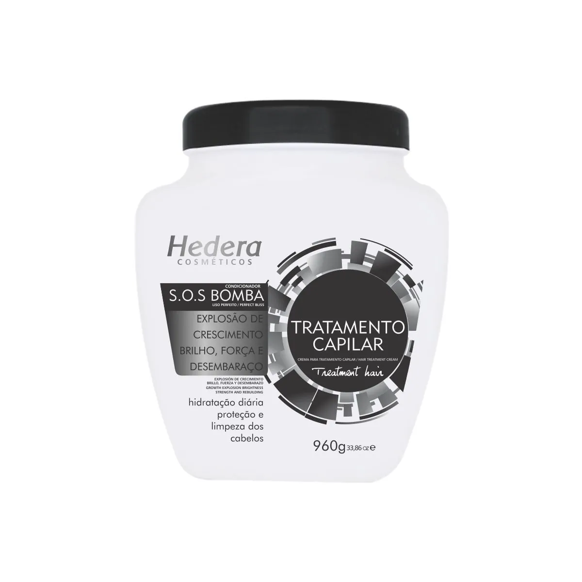 Creme Tratamento Hedera S.O.S Bomba Pote 950 g