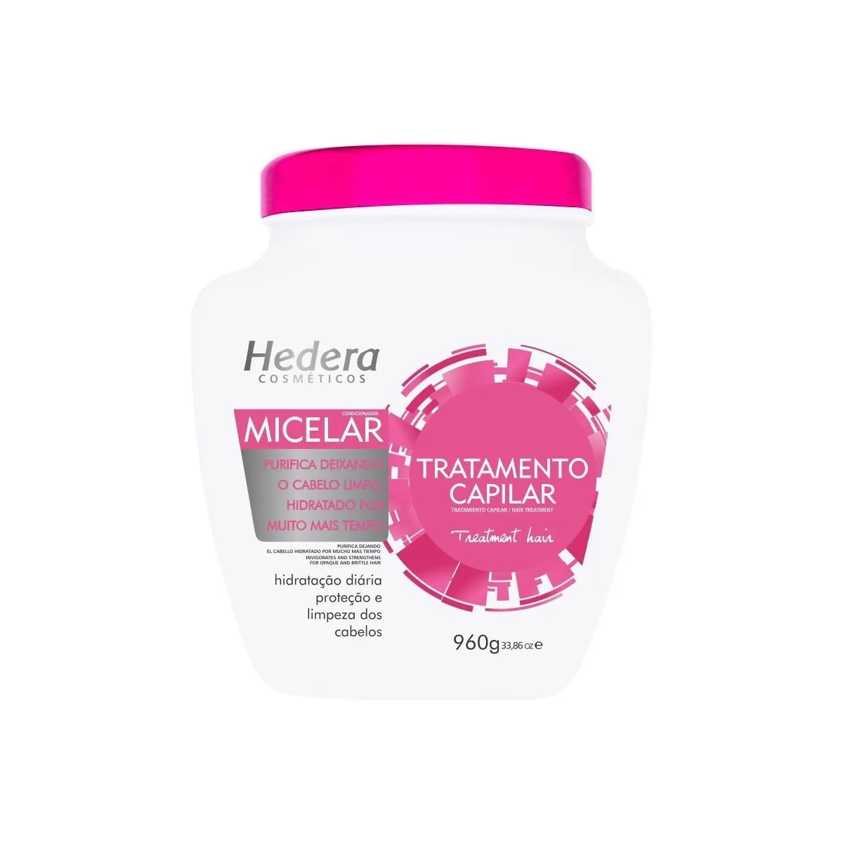 Creme Tratamento Hedera Micelar Pote 950 g