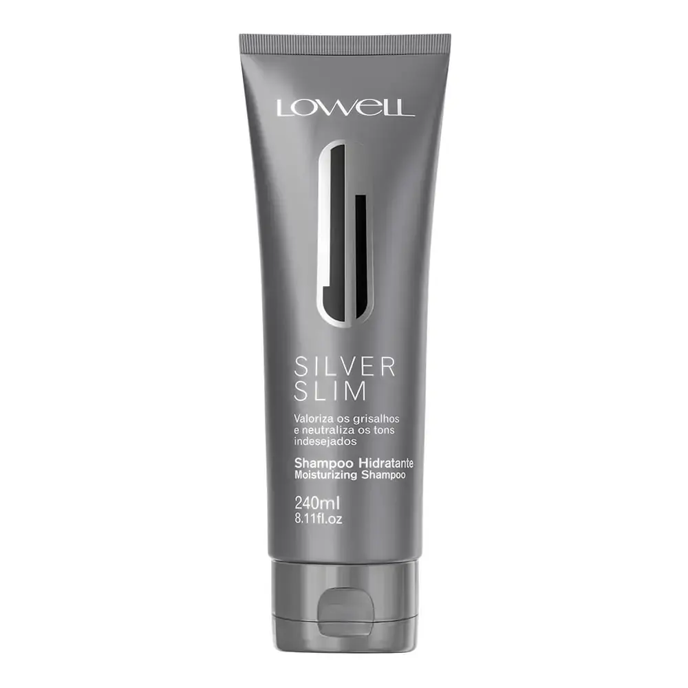 Shampoo Lowell Silver Slim Moisturizing 240ml