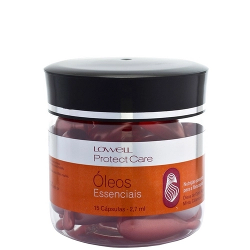 Lowell Protect Care óleos Essencias Capilar 15x