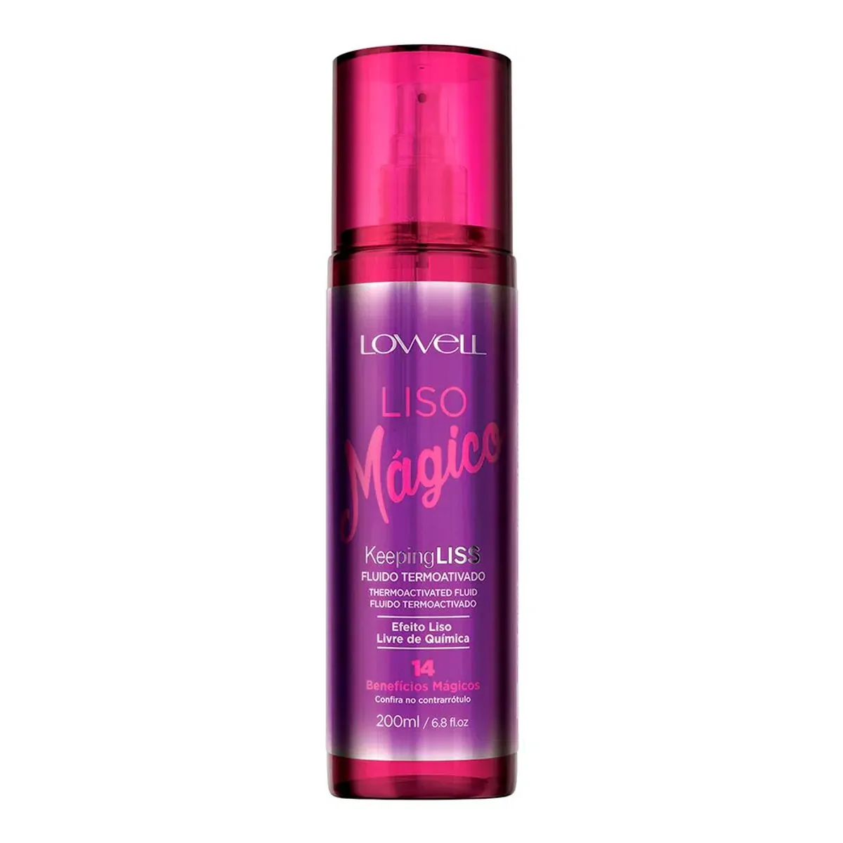 Lowell Termoativado Liso Magico 200ml