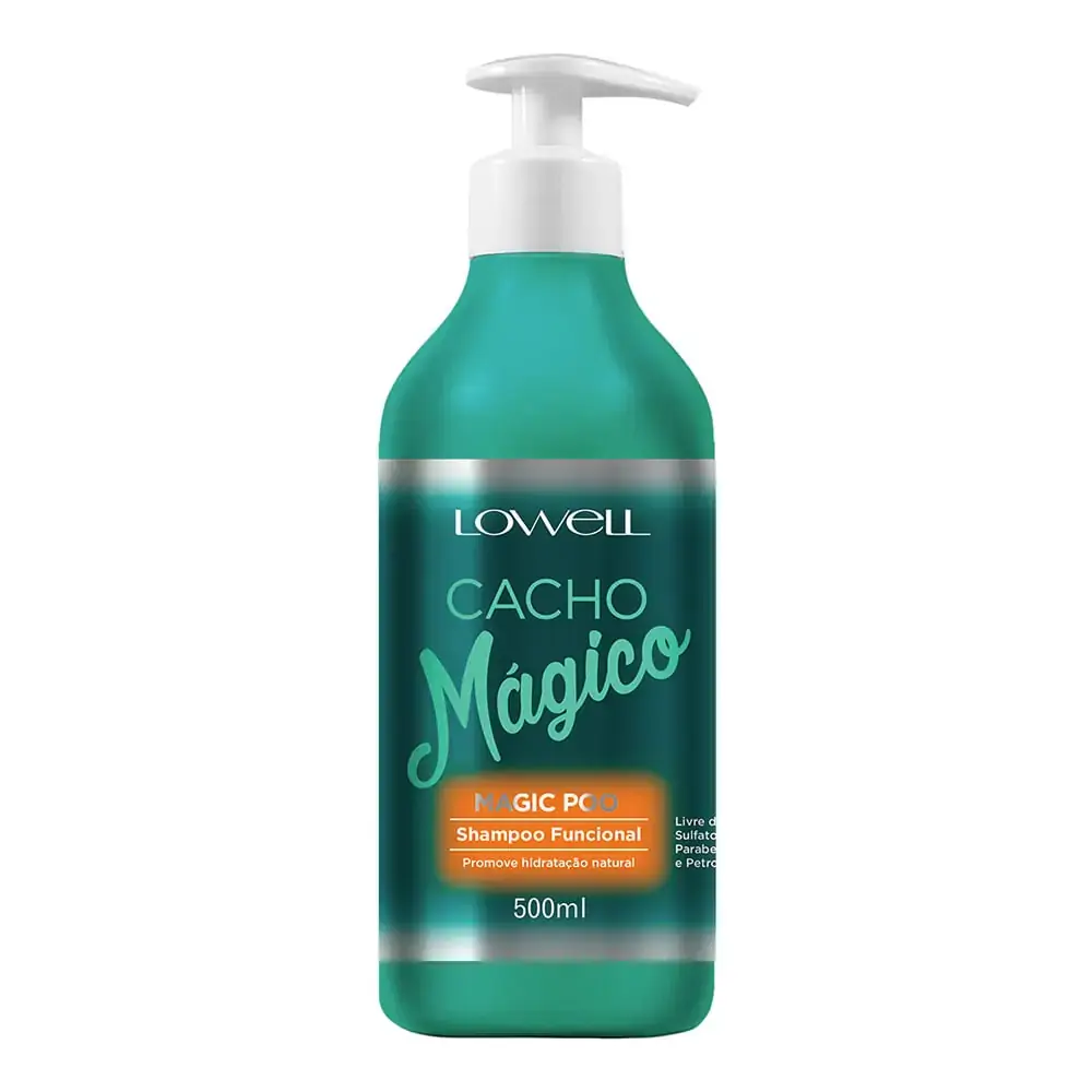 Shampoo Lowell Magic Poo Cacho Mágico 500ml
