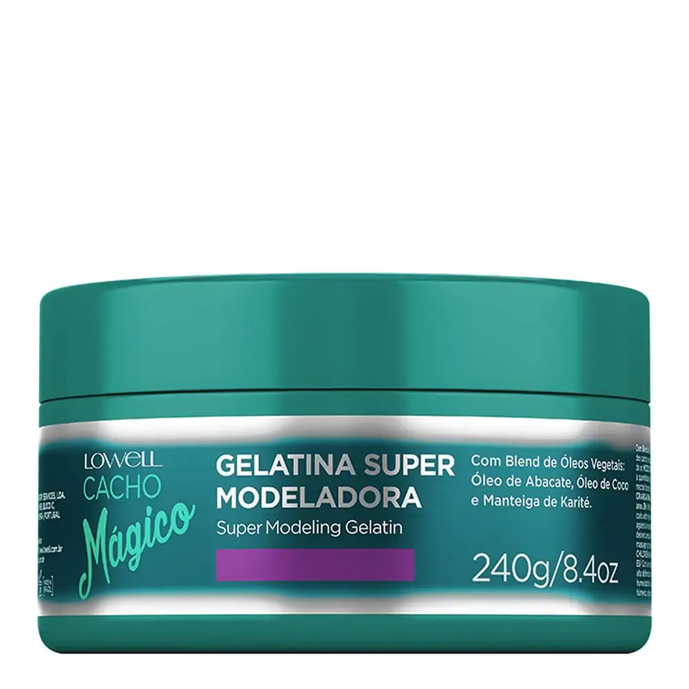 Cacho Mágico Gelatina Super Modeladora 240g - Lowell