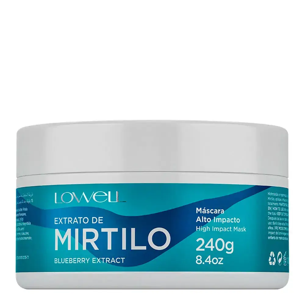 Lowell Extrato Mirtilo Masc 240g