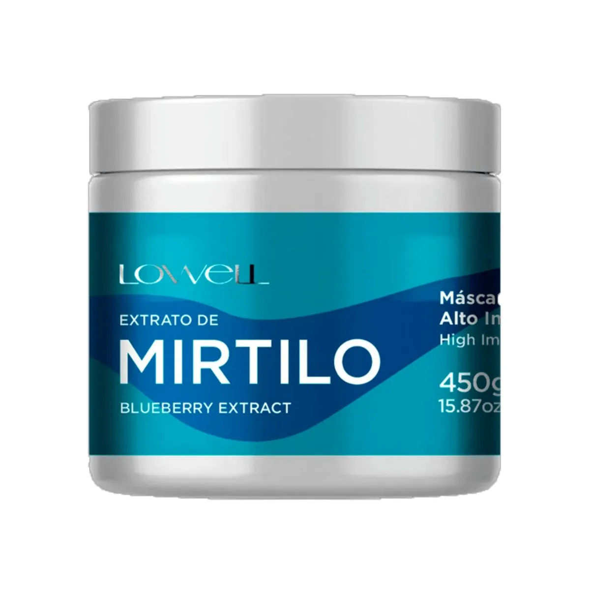 Creme/mascara Tratamento Lowell Extrato De Mirtilo 450gr