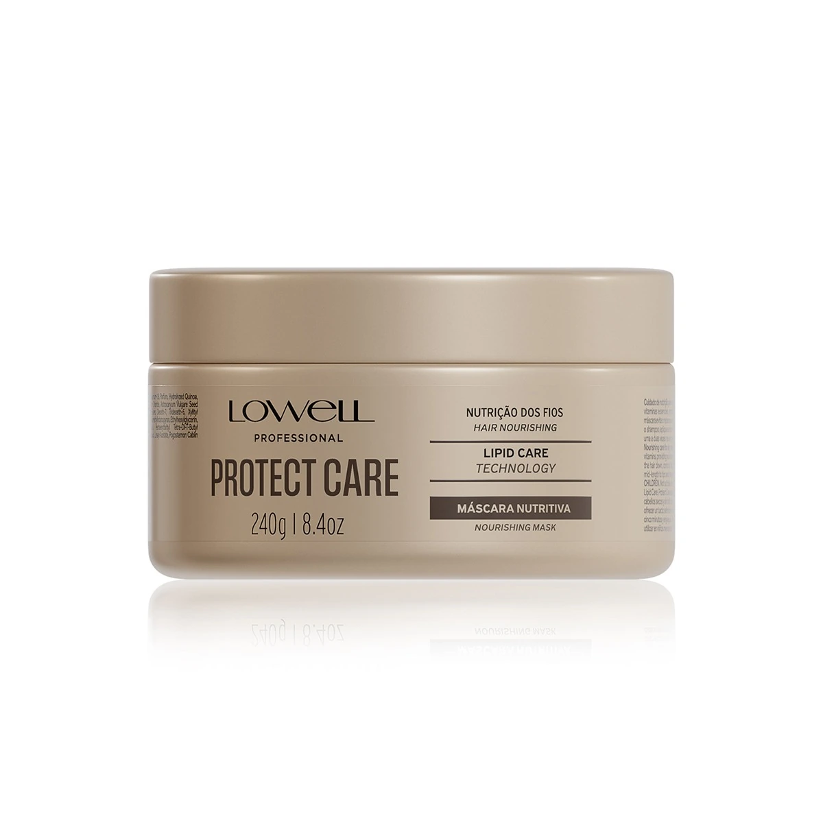 Mascara Tratamento Lowell Protect Care In 240ml 2/2