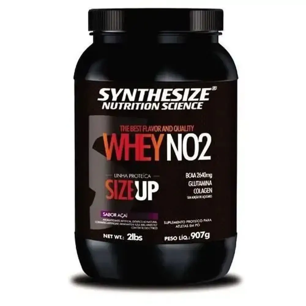 Size Up Time Protein N02 Pote Chocolate 2lbs 907gr Synthesize