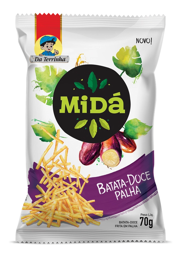 Batata Doce Palha Midá 70g
