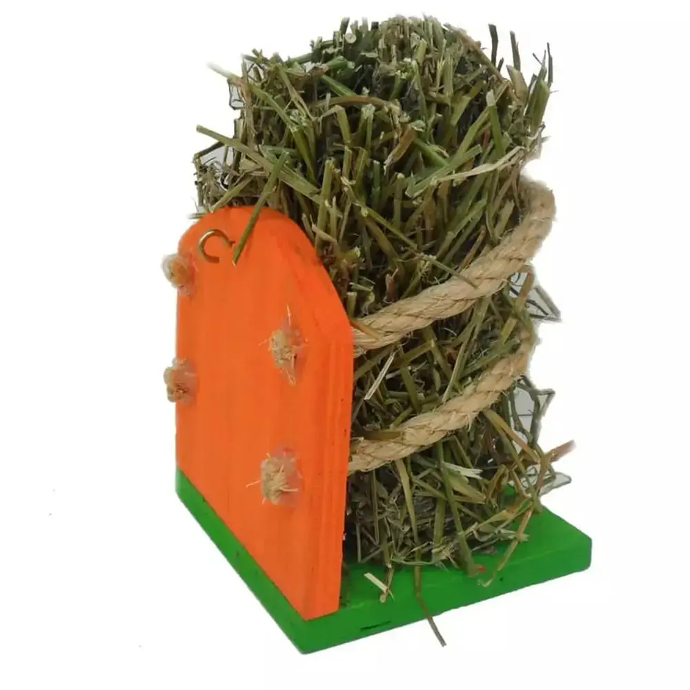 Brinquedo Cia Dos Coelhos Porta Feno E Alfafa Roedores