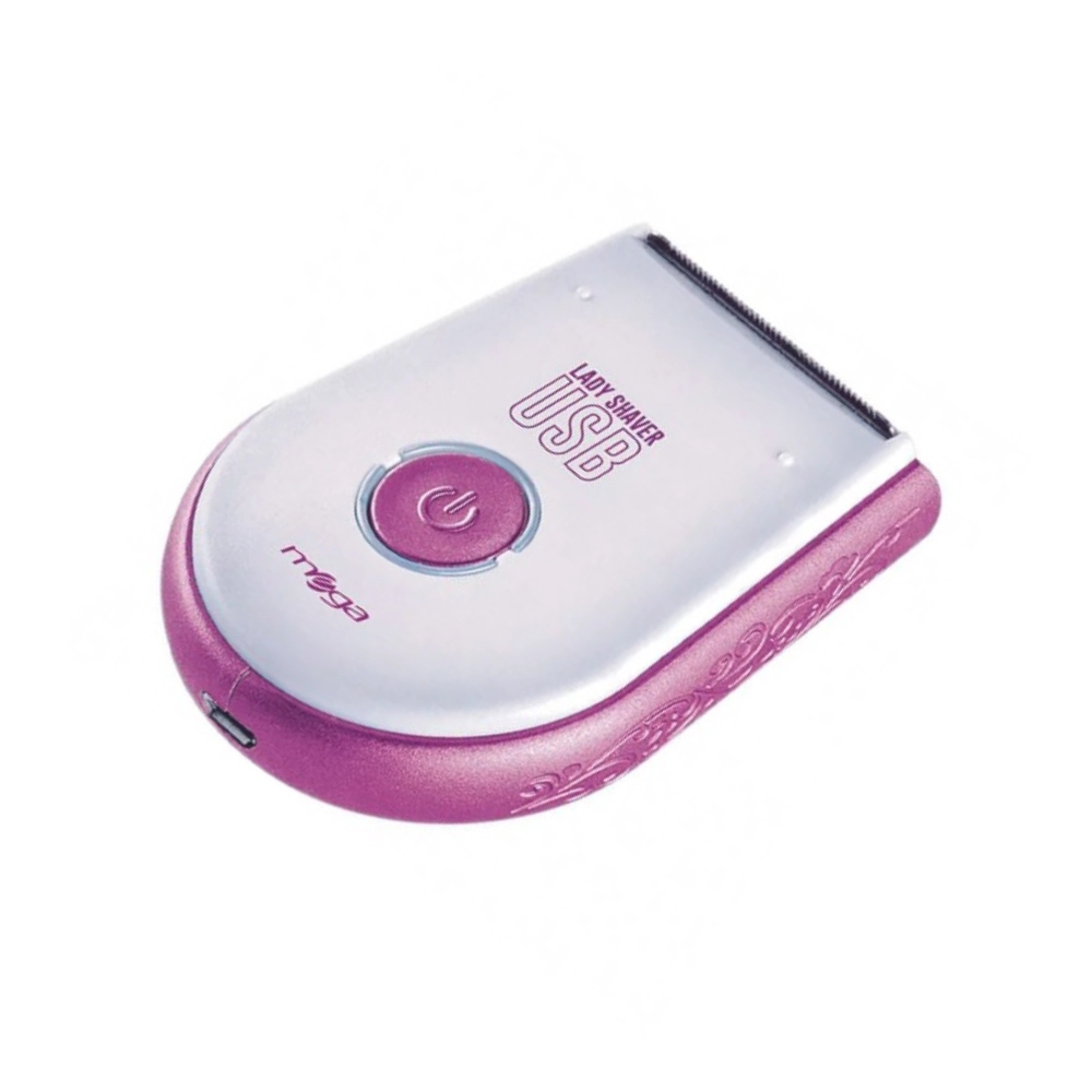 Depilador/shaver Mega Personal Care Usb Lady Shaver Roxo Ref At3477r 1un