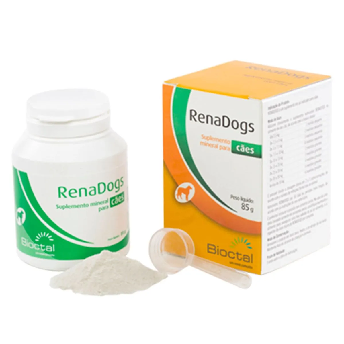 Suplemento Mineral RenaDogs Bioctal 85 g
