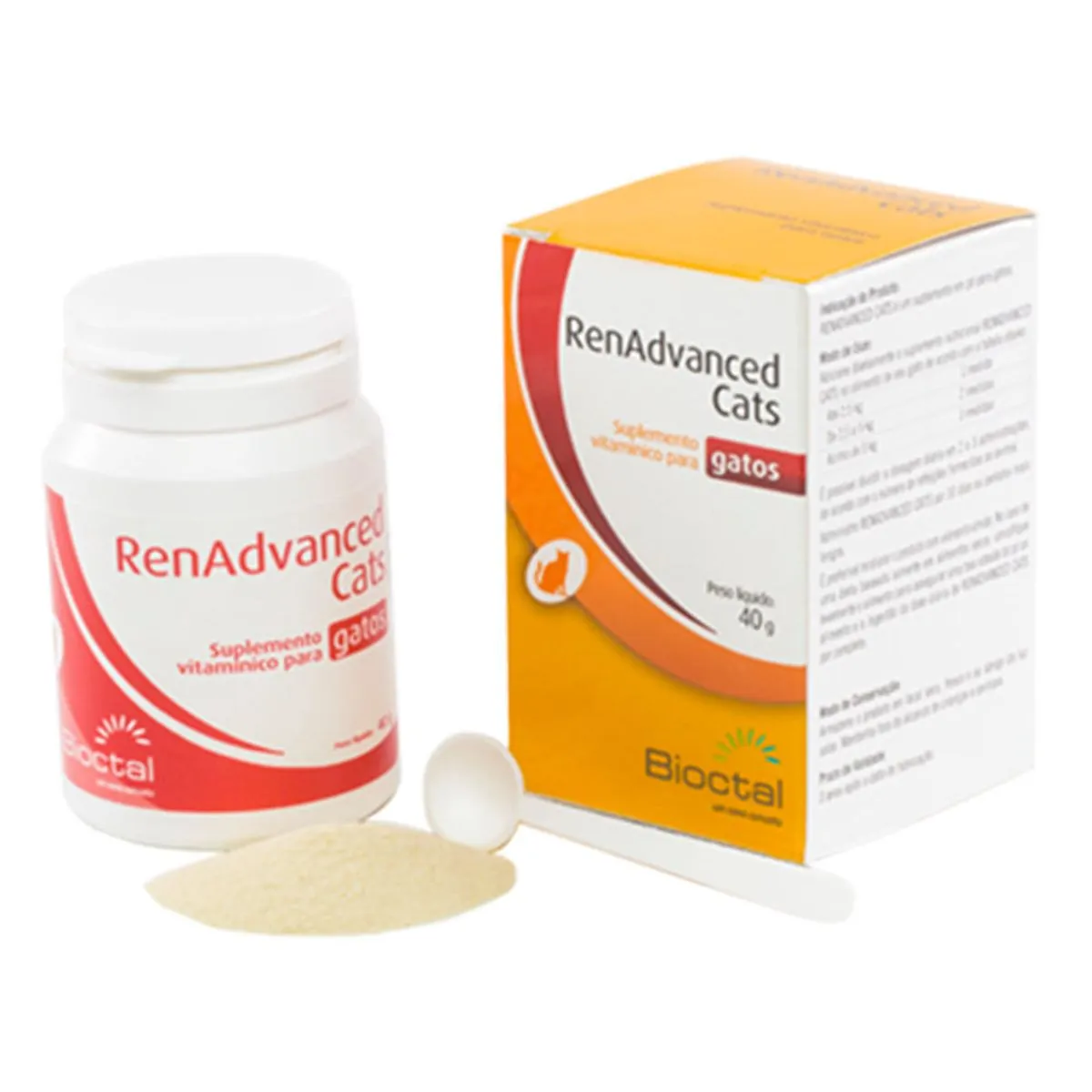 Suplemento Vitamínico RenAdvanced Cats Bioctal 40 g