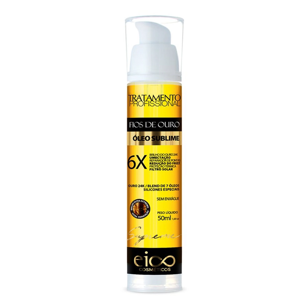 Oleo Sublime Eico Supreme Fios De Ouro 50ml