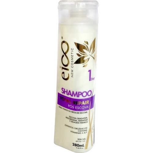 Eico Total Repair Shampoo Pós Escova