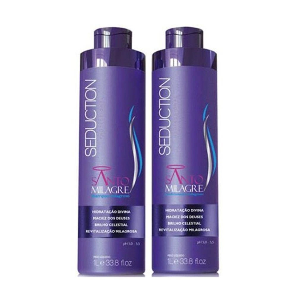 Kit Eico Shampoo Condicionador Santo Milagre 2l Seduction