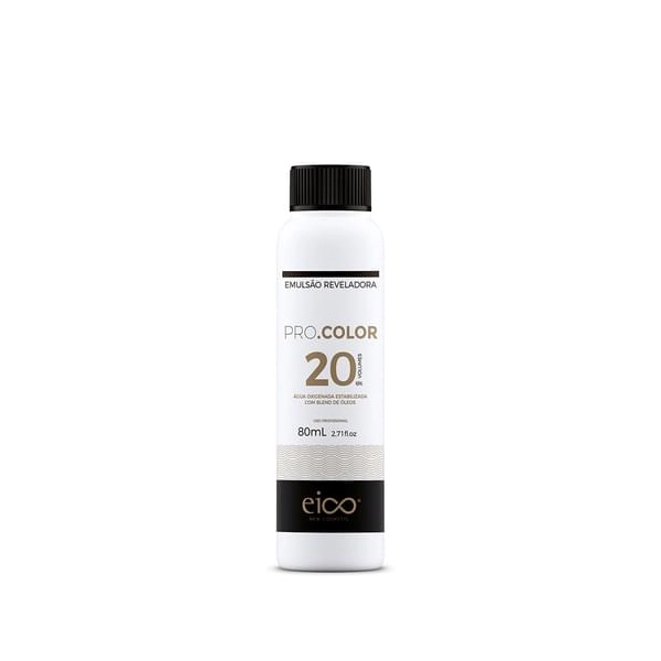 Emulsao Reveladora Eico 20 Volumes 80 Ml
