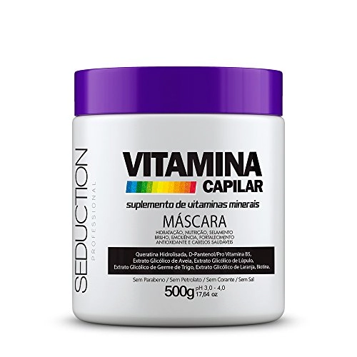 Masc Capilar Seduction Vitamina Capilar 500g