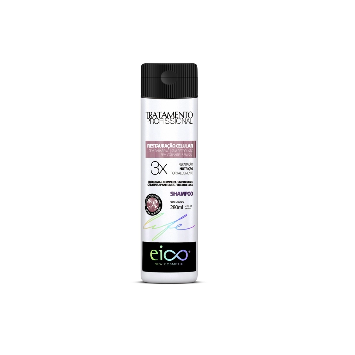 Shampoo Eico 280mL Restauração Celular
