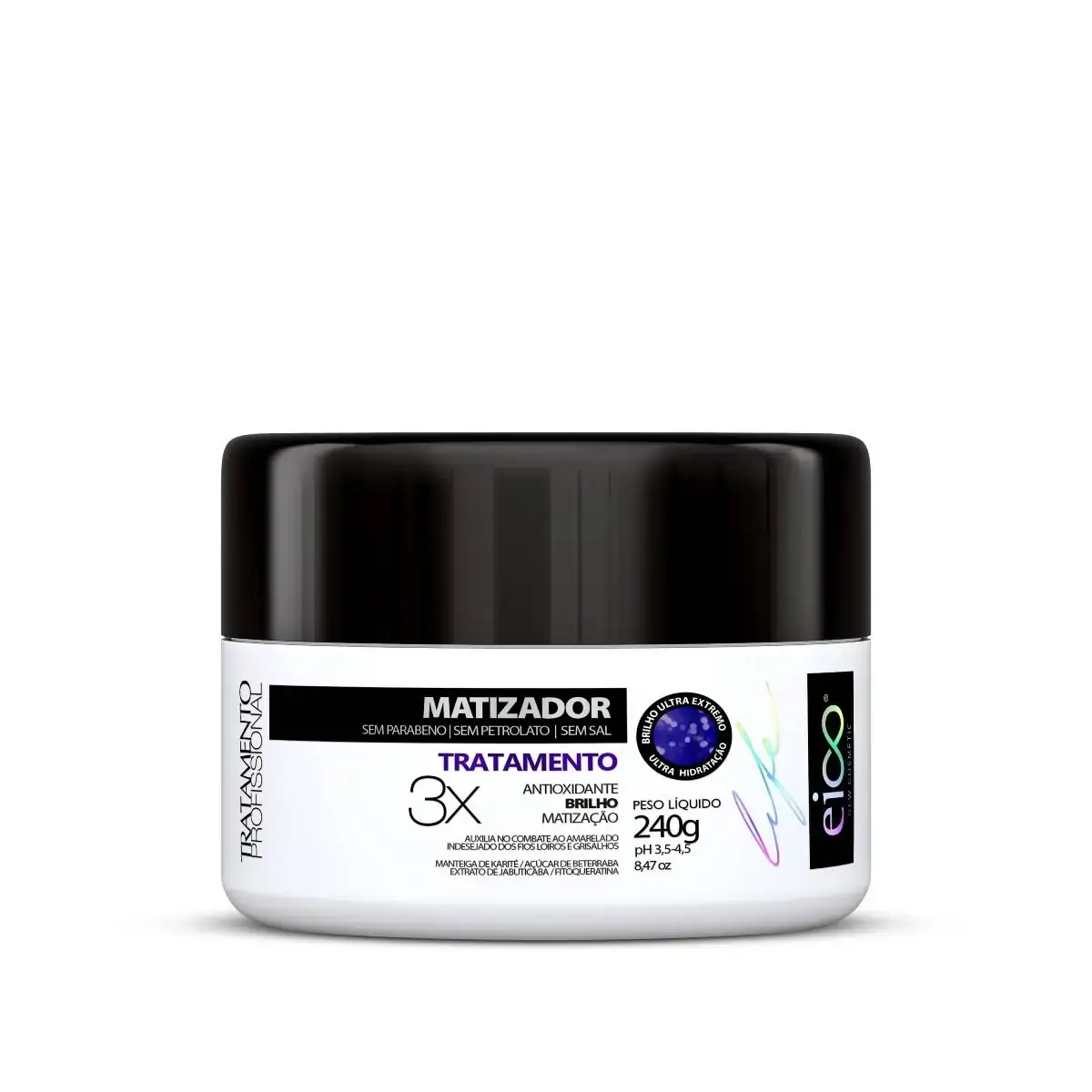Mascara de Tratamento Capilar Eico Matizador 240g