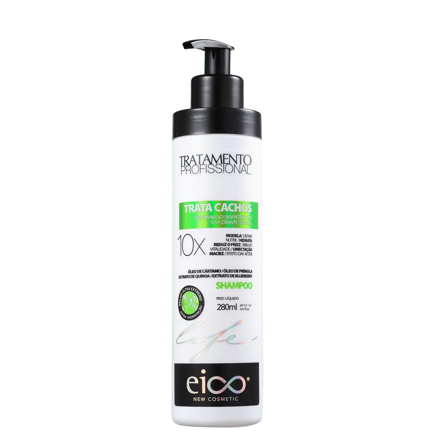 Shampoo Eico Life Trata Cachos 280ml
