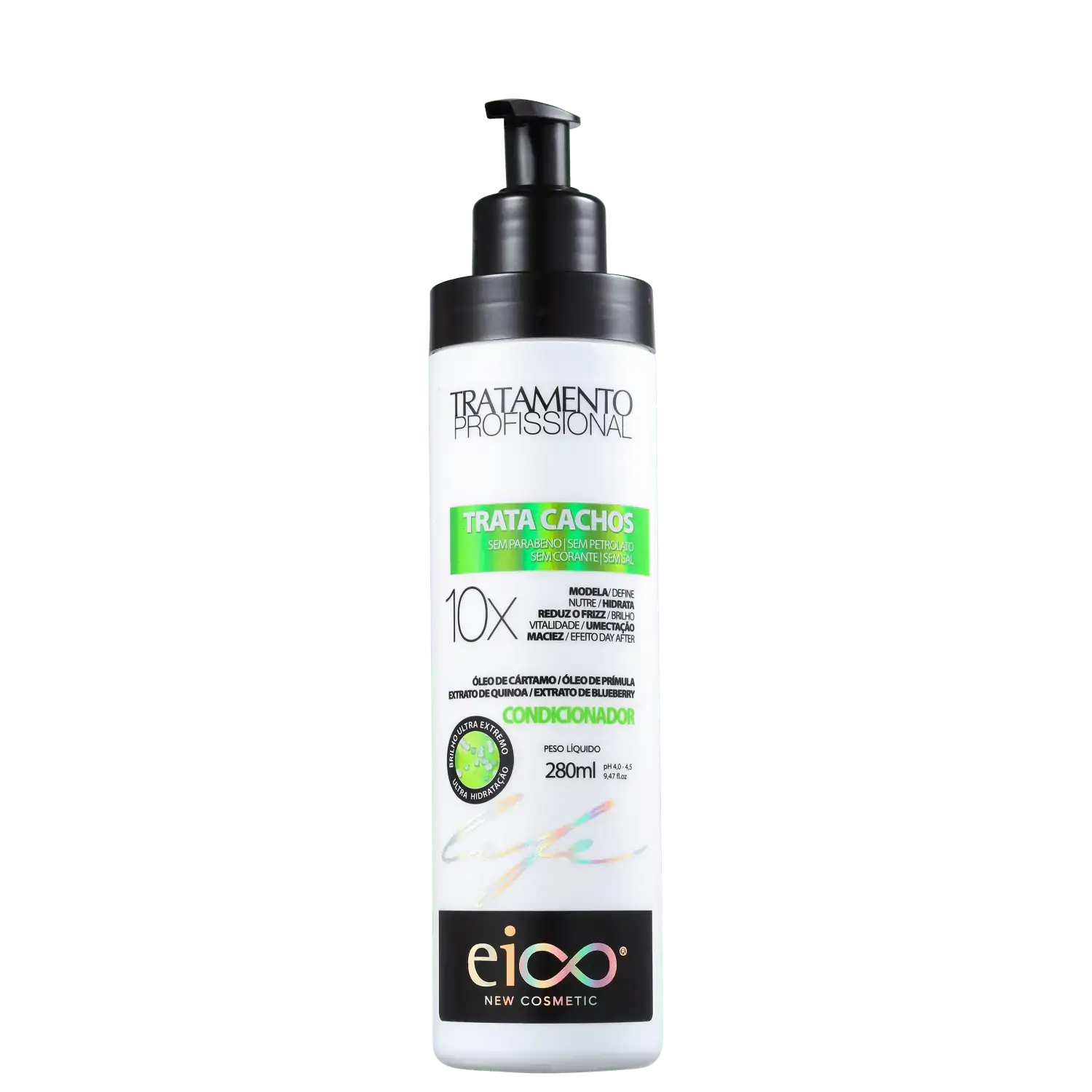 Condicionador/ Leave In Eico Life Trata Cachos 280ml