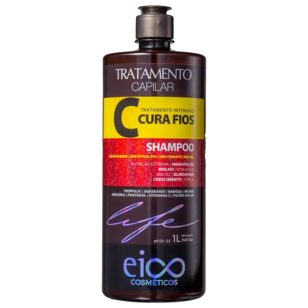 Shampoo Eico Life Cura Fios 1l
