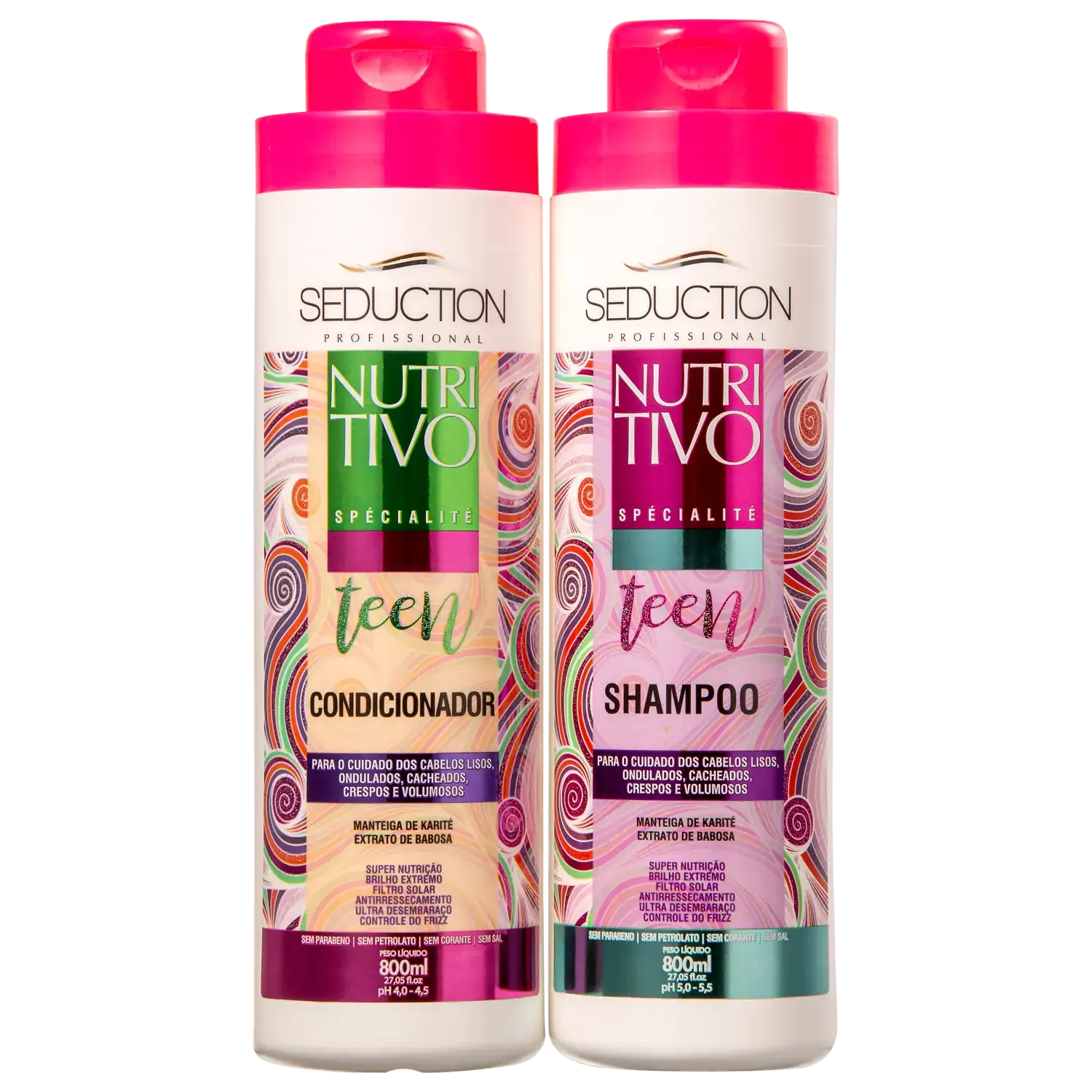 Shampoo Cond.seduction 800ml Teen